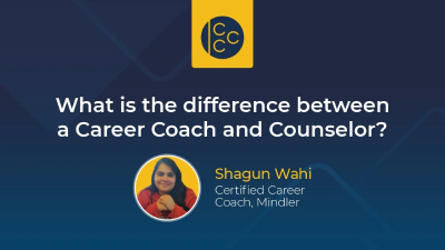 what is the difference between a career coach and counselor 1